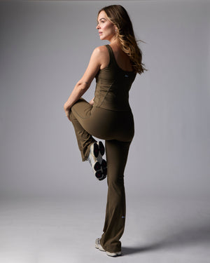 CAMEY - CAMISOLE, KHAKI
