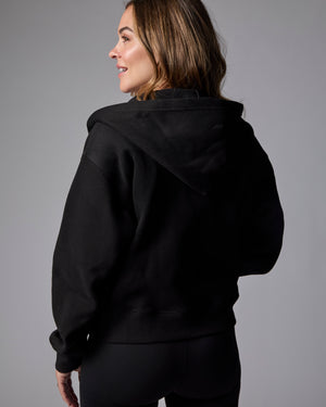 EVE - CHANDAIL A CAPUCHON, NOIR