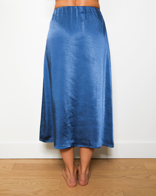 EVE - MIDI SKIRT, DENIM BLUE