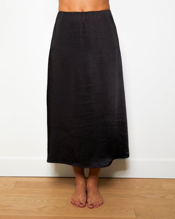 EVE - MIDI SKIRT, BLACK