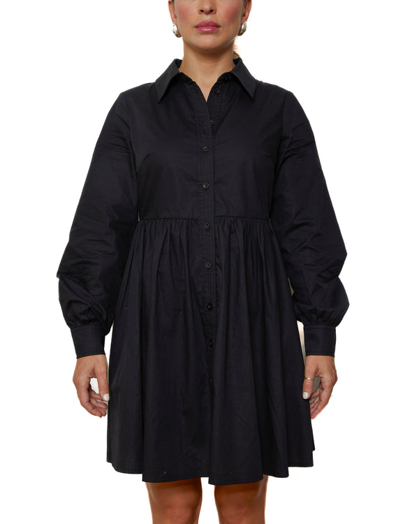 MIA - SHIRT DRESS, BLACK