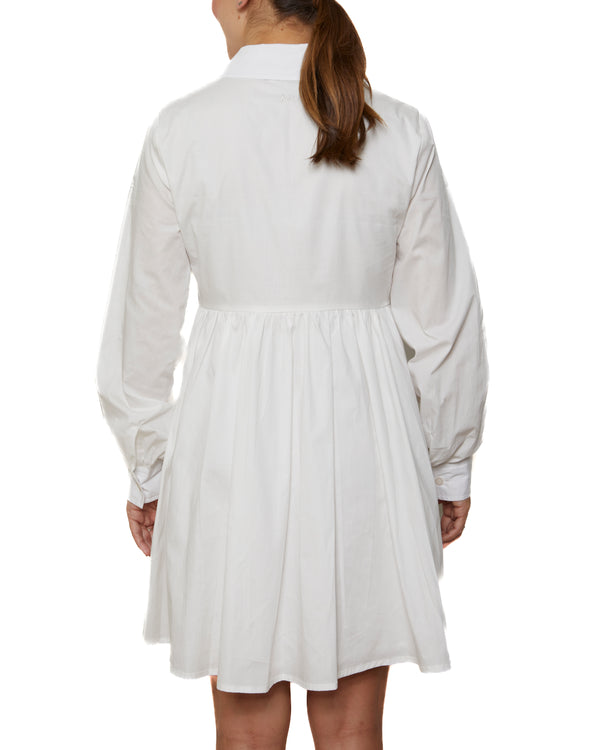 MIA - ROBE CHEMISE, BLANCHE