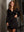 CORINNE - WRAP DRESS, BLACK
