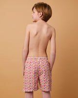 Zac swimsuit for boys small flowers multi colors