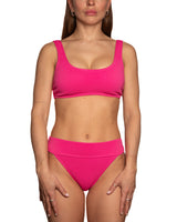 ÉLOÏSE bikini bottom pink textured