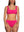 GENEVIÈVE - BIKINI TOP, PINK TEXTURED