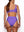 Geneviève bikini bottom lilac textured / Bas de bikini Geneviève lilas texturé