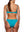 Maude bikini bottom teal textured