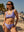 GENEVIEVE - BIKINI TOP, STRAWBERRIES AND  FLOWERS SHINY