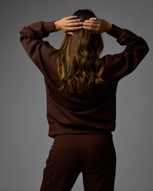 LORELAI - SWEATER, BROWN