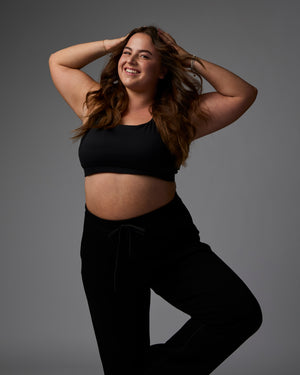 MYRIAM - SPORTS BRA, BLACK