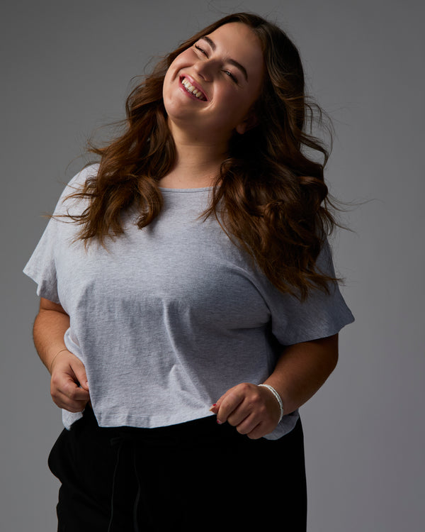 AURORE - T-SHIRT, GREY