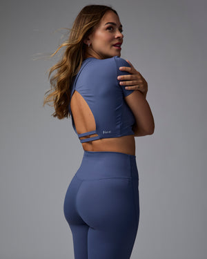 AUTUMN - LEGGING, DENIM BLEU