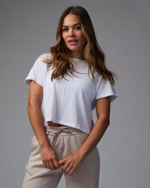 AURORE - T-SHIRT, WHITE