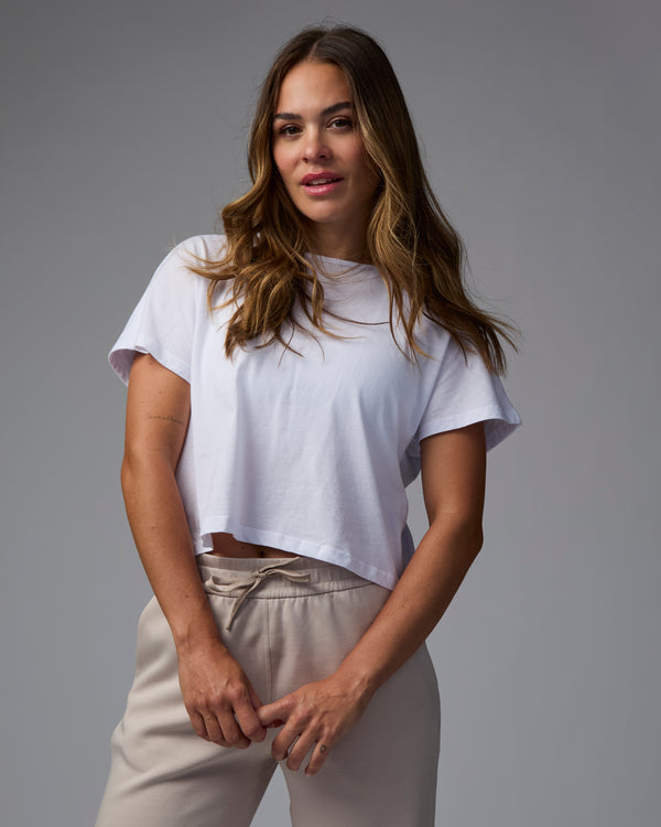 AURORE - T-SHIRT, WHITE