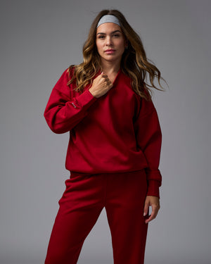 RORY - PANTALON, ROUGE