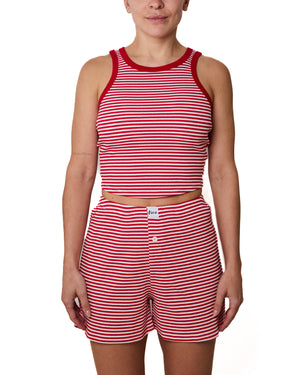 SANDRA - SHORT, LIGNES ROUGES