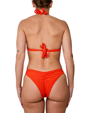 LIZZIE - BAS DE BIKINI, TANGERINE RATINE
