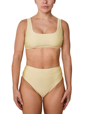 GENEVIEVE - BIKINI TOP, YELLOW