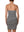 TARA - BANDEAU DRESS, BLACK AND WHITE STRIPES