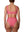 GENEVIEVE - BAS DE BIKINI, LIGNES ROUGES BRILLANT