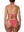 NAADEI - BAS DE BIKINI, LIGNES ROUGES BRILLANT