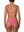 MAUDE - BIKINI BOTTOM, SHINY RED STRIPES