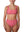 GENEVIEVE - BAS DE BIKINI, LIGNES ROUGES BRILLANT