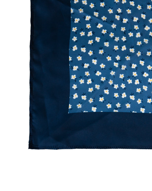 BETTY - FOULARD, FLEURS BLANCHES