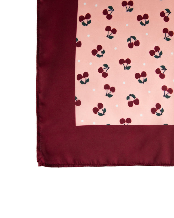 BETTY - FOULARD, CERISES