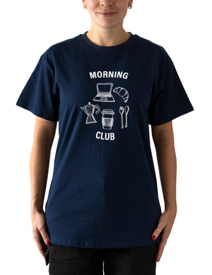 TATIANA - T-SHIRT, NAVY BLUE