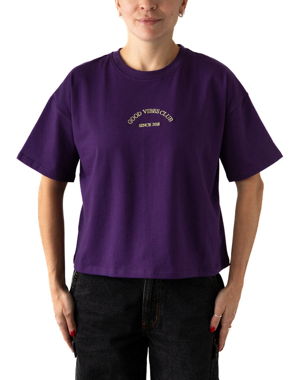 JOJO - T-SHIRT, MAUVE