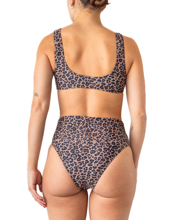 GENEVIEVE - HAUT DE BIKINI, LEOPARD