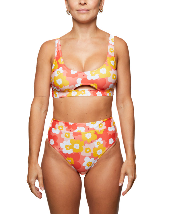 CHANEL - HAUT DE BIKINI, FLEURS BOHO