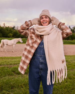 GENEVE - FOULARD, BEIGE