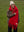 GENEVE - FOULARD, ROUGE