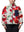 MIAO - POLAR, FLEURS MULTICOLORES ROUGES