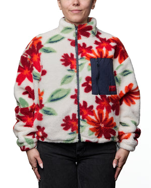 MIAO - POLAR, FLEURS MULTICOLORES ROUGES