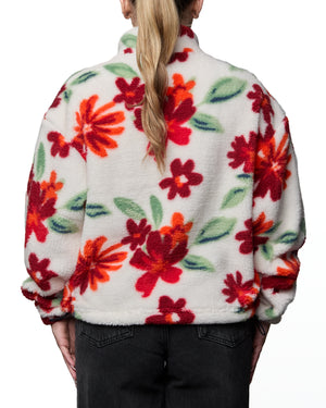 MIAO - POLAR, FLEURS MULTICOLORES ROUGES