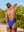 CAROLINE - MAILLOT UNE-PIECE, BLEU ROYAL COTELE