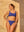 FLORENCE - BAS DE BIKINI, BLEU ROYAL COTELE