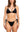 Naadei ribbed black bikini bottom / Bas de bikini Naadei noir côtelé