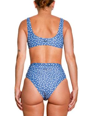 GENEVIEVE - BAS DE BIKINI, FLEURS BLANCHES