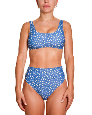 GENEVIEVE - BAS DE BIKINI, FLEURS BLANCHES