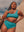 GENEVIÈVE - BIKINI BOTTOM, TEAL TEXTURED