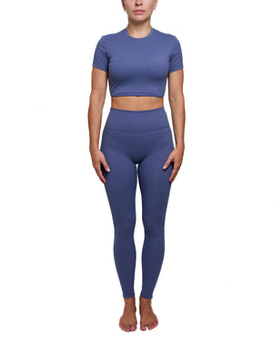 AUTUMN - LEGGING, DENIM BLEU