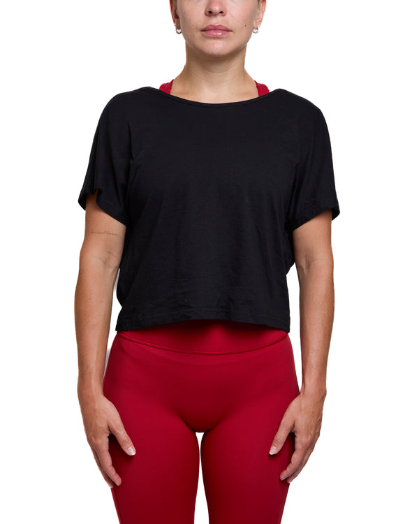 AURORE - T-SHIRT, BLACK