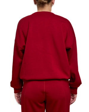 LORELAI - SWEATER, RED
