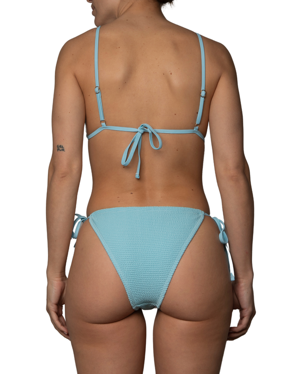 SOPHIE - BIKINI BOTTOM, BLUE CRINKLE