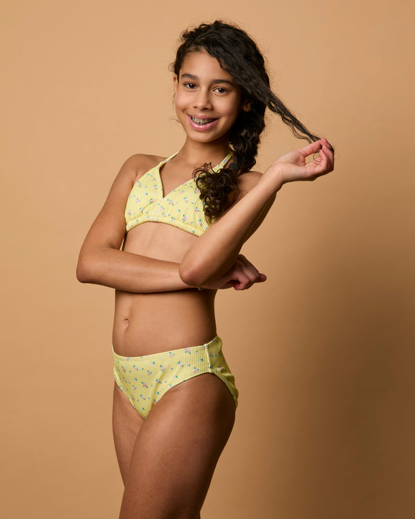 MAUDE - BAS DE BIKINI, FLEURS ENSOLEILLEES